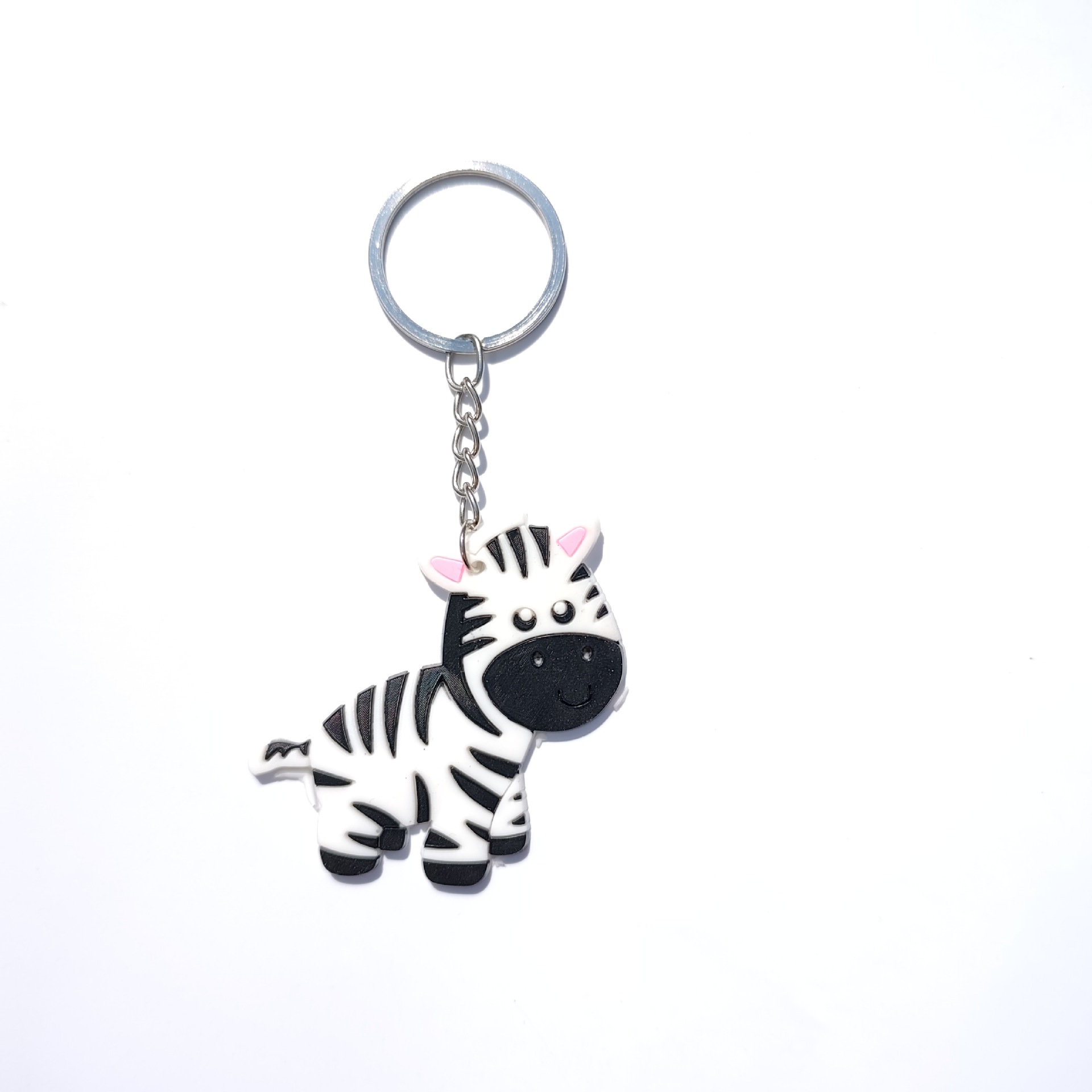 跨境新款动物钥匙扣礼品卡通可爱挂件PVC软胶森林动物钥匙链批发详情22