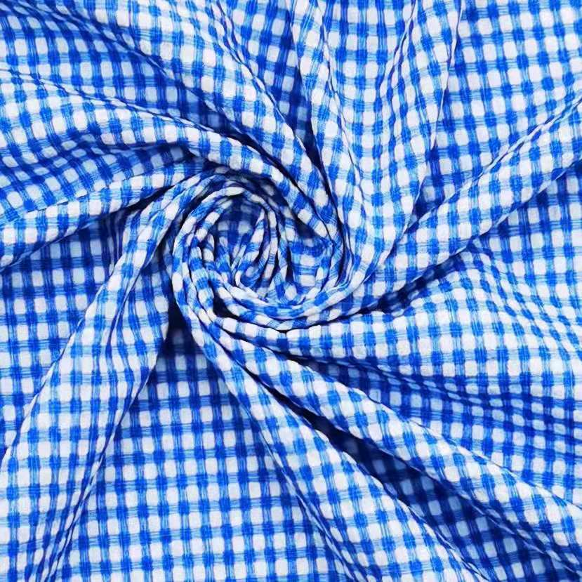 双色烂孔泡泡雪梨纺T400布料透气柔软舒适新款面料详情14