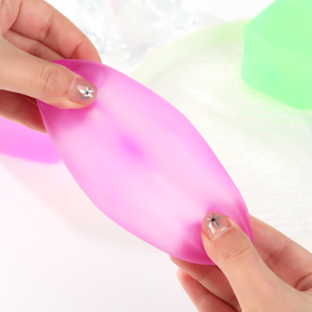 Four-color square kneading fun slow-rebound ice cube stress-relieving toy, a popular maltose release block pic 7