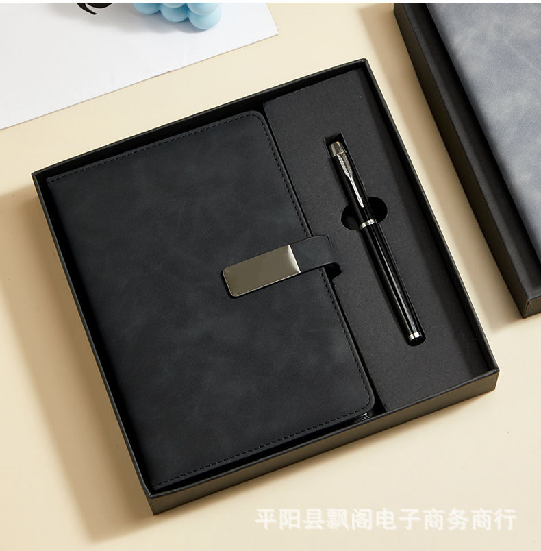 a5高颜值活动办公礼品笔记本礼盒商务套装日记本记事本可印-logo详情17