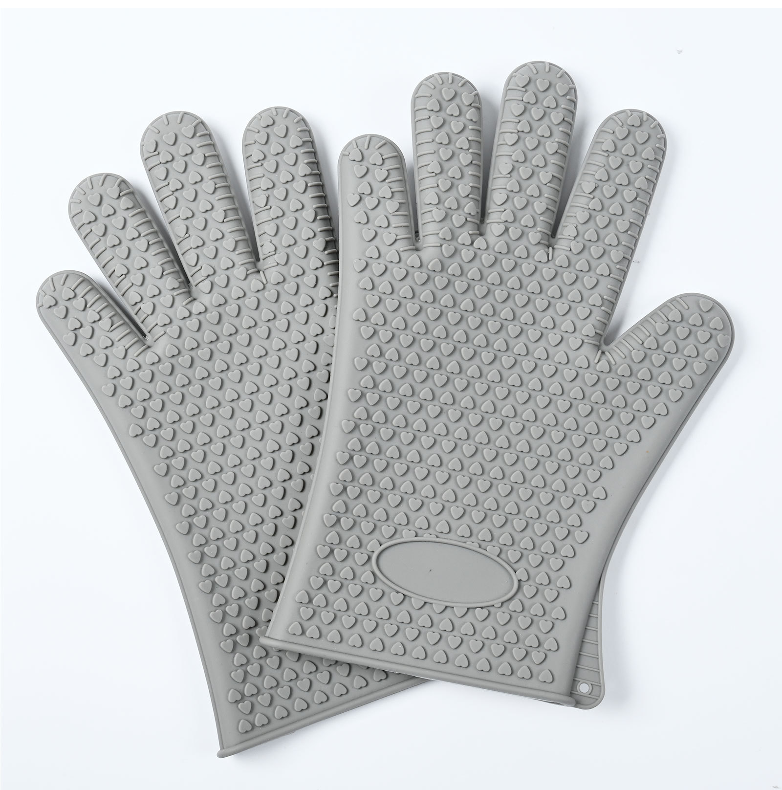 厂家定制硅胶手套耐高温隔热防烫防水防滑微波炉烤箱烘焙五指手套详情20