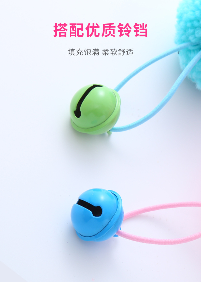Factory wholesale of cross-border pet supplies, bells, mouse heads, mouse-shaped cat toys, self-entertainment and fun cat toys pic 11