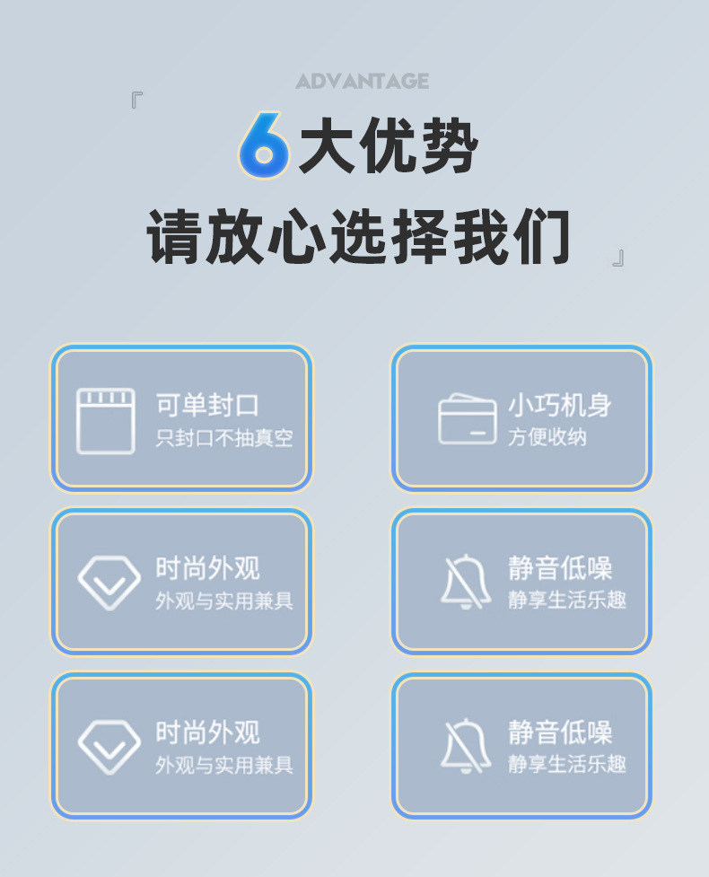 Foreign trade cross-border vacuum sealing machine, household kitchen mini small plastic sealing machine, preservation machine, automatic vacuum machine pic 2