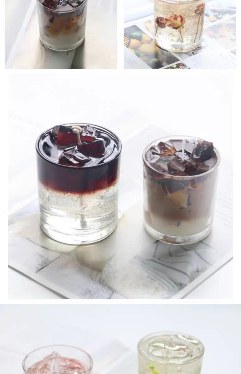 批发加厚透明简约烛台diy蜡烛杯家用蜡烛玻璃容器香薰玻璃杯空杯详情5