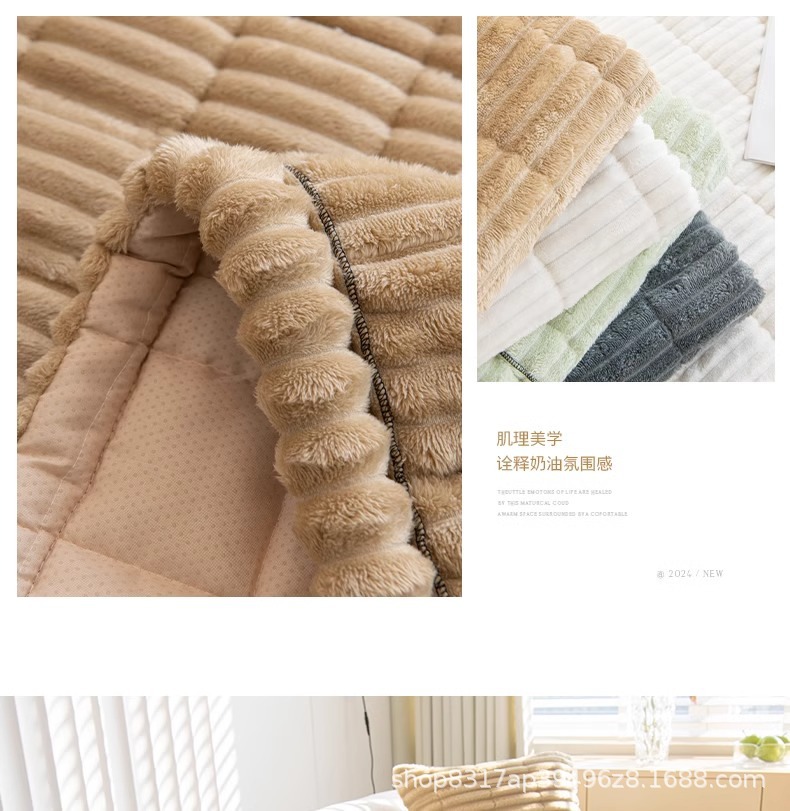 Corduroy sofa cushions for autumn and winter, new 2024 plush seat cushions, simple, modern, anti-slip furniture, leather sofa pic 28