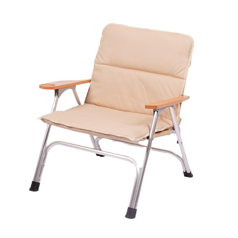 可折叠便携式椅子 出租屋阳台带靠背坐垫休闲椅 阳台折叠休闲椅详情17