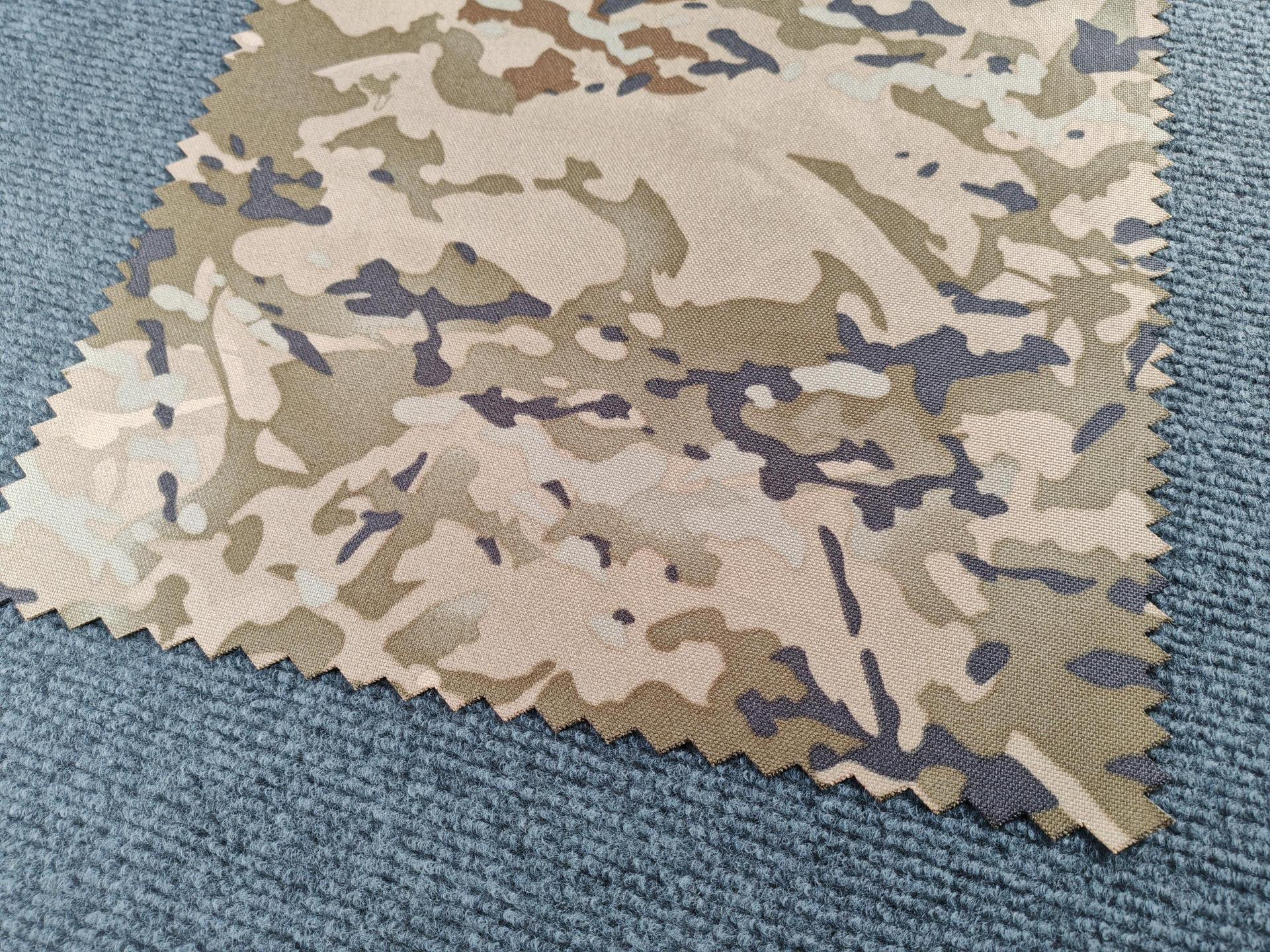 新款数码迷彩防水PU面料1000D涤纶高强丝仿尼龙可提拉牛津布详情4