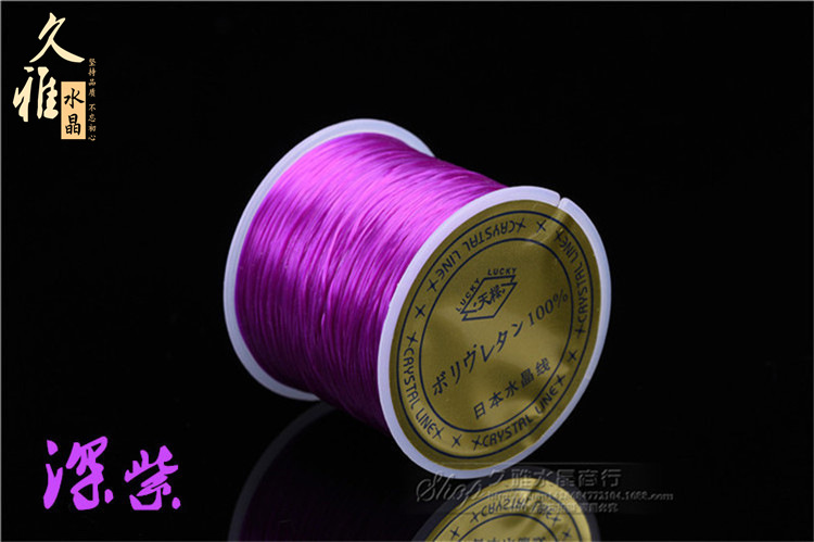 Jiuya Crystal bracelet with elastic thread, crystal thread and beaded thread, 50-meter large roll DIY handmade accessories pic 18