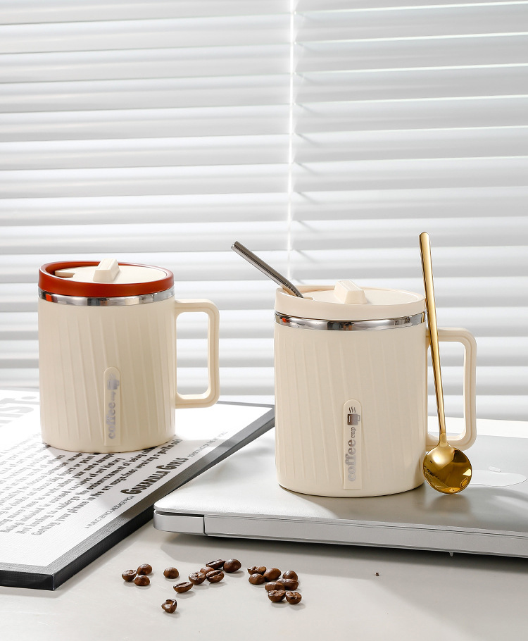 304不锈钢马克杯双层隔热通用水杯办公室礼品伴手礼泡茶杯咖啡杯详情23