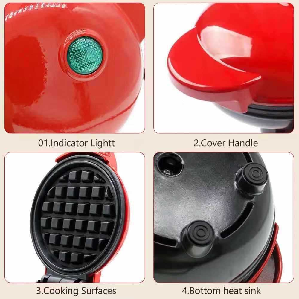 waffle maker home bread machine, thin pancake machine, mini baking cake, waffle machine, sandwich breakfast machine pic 6
