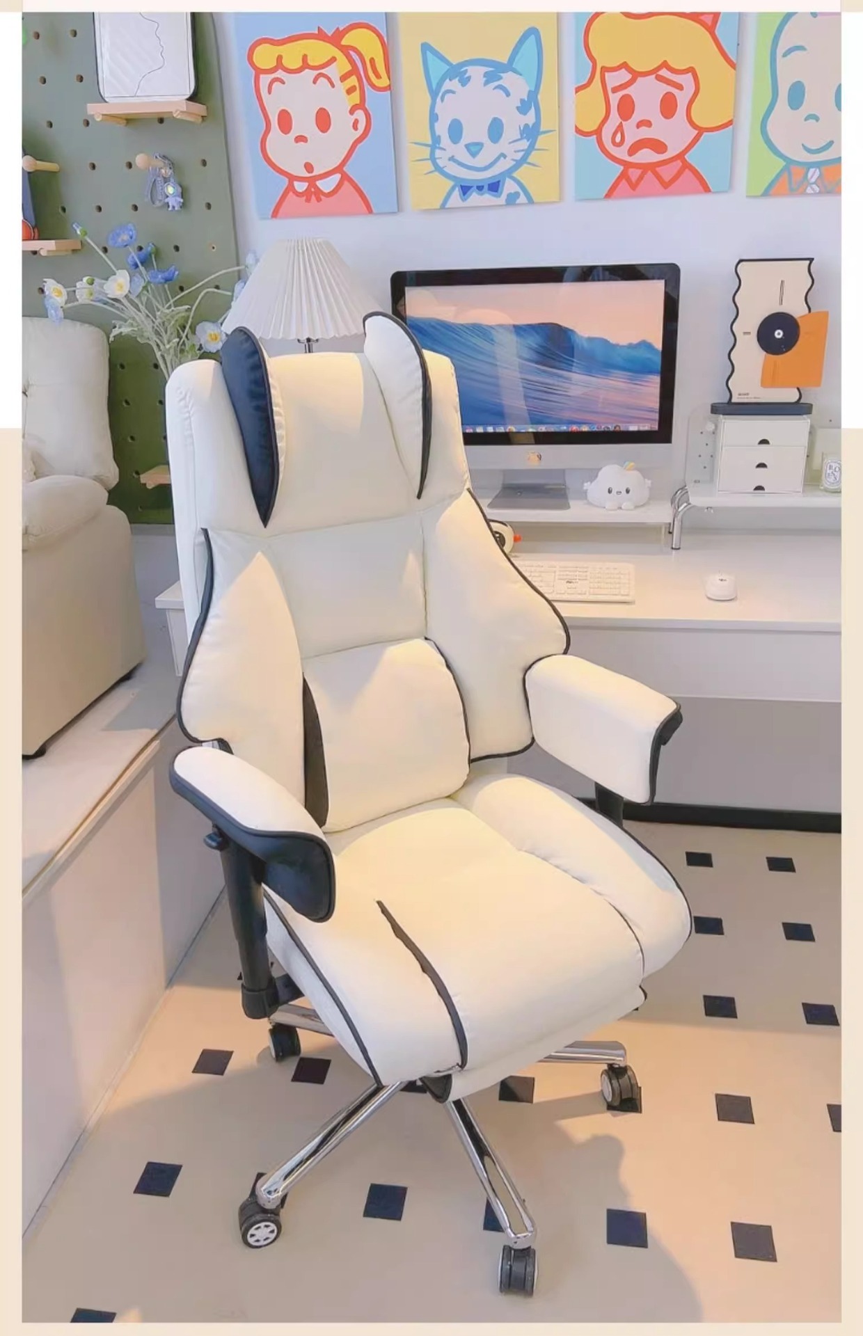 星辰定制电竞椅电脑椅家用舒适久坐办公沙发游戏升降座椅直播靠背椅子详情8