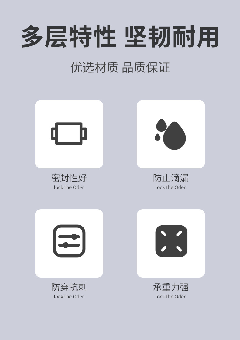 大号自封袋封口袋密封袋大量批发食品饰品塑料包装袋pe透明自封袋详情8