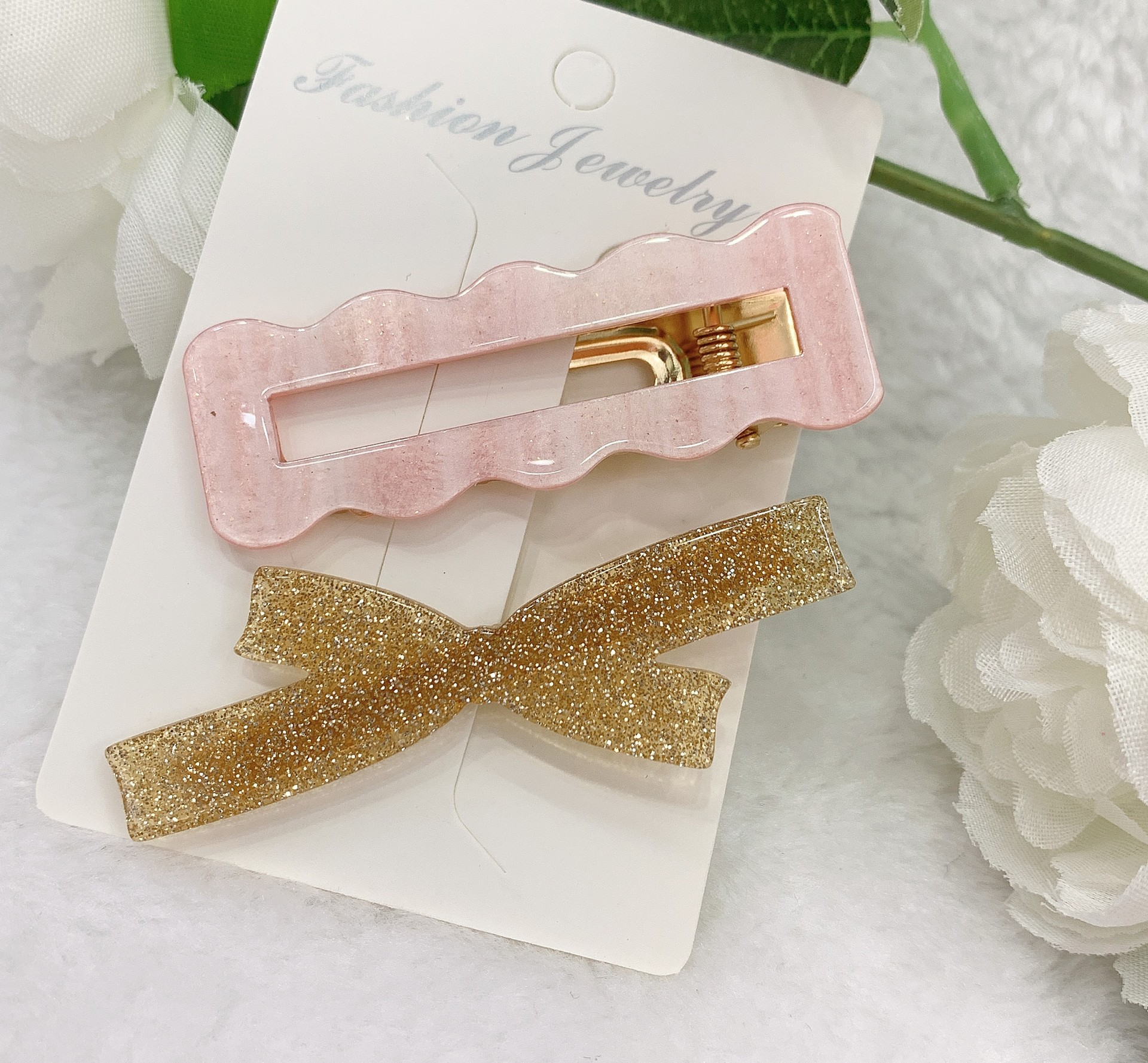 义乌店摆摊现货工厂直批随机混搭1.5元1卡刘海侧边夹夜市摆摊批发详情6