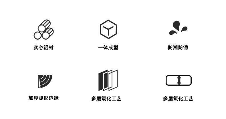 黑色免打孔暗藏长拉手美式橱柜衣柜门圆弧防撞封边隐形铝合金拉手详情3