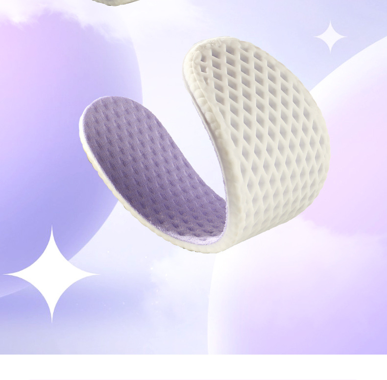 The insole is made of lavender, which is deodorizing, anti-odor, antibacterial, sweat-absorbing, breathable, highly elastic, shock-absorbing, comfortable for casual sports, and has a flat surface that feels like stepping on feces pic 12