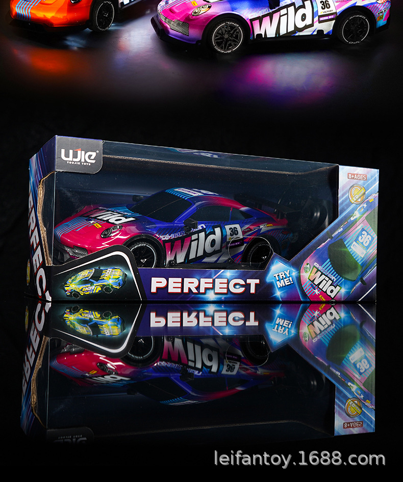 Cross-border 2024 new 1:18 wireless remote control car with light drift, sports car, foreign trade children's toy racing car pic 12