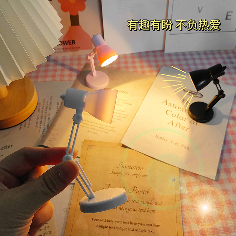 冬灯小灯氛围LED夹子灯创意迷你小台灯可爱小夜灯学生护眼学习灯详情9