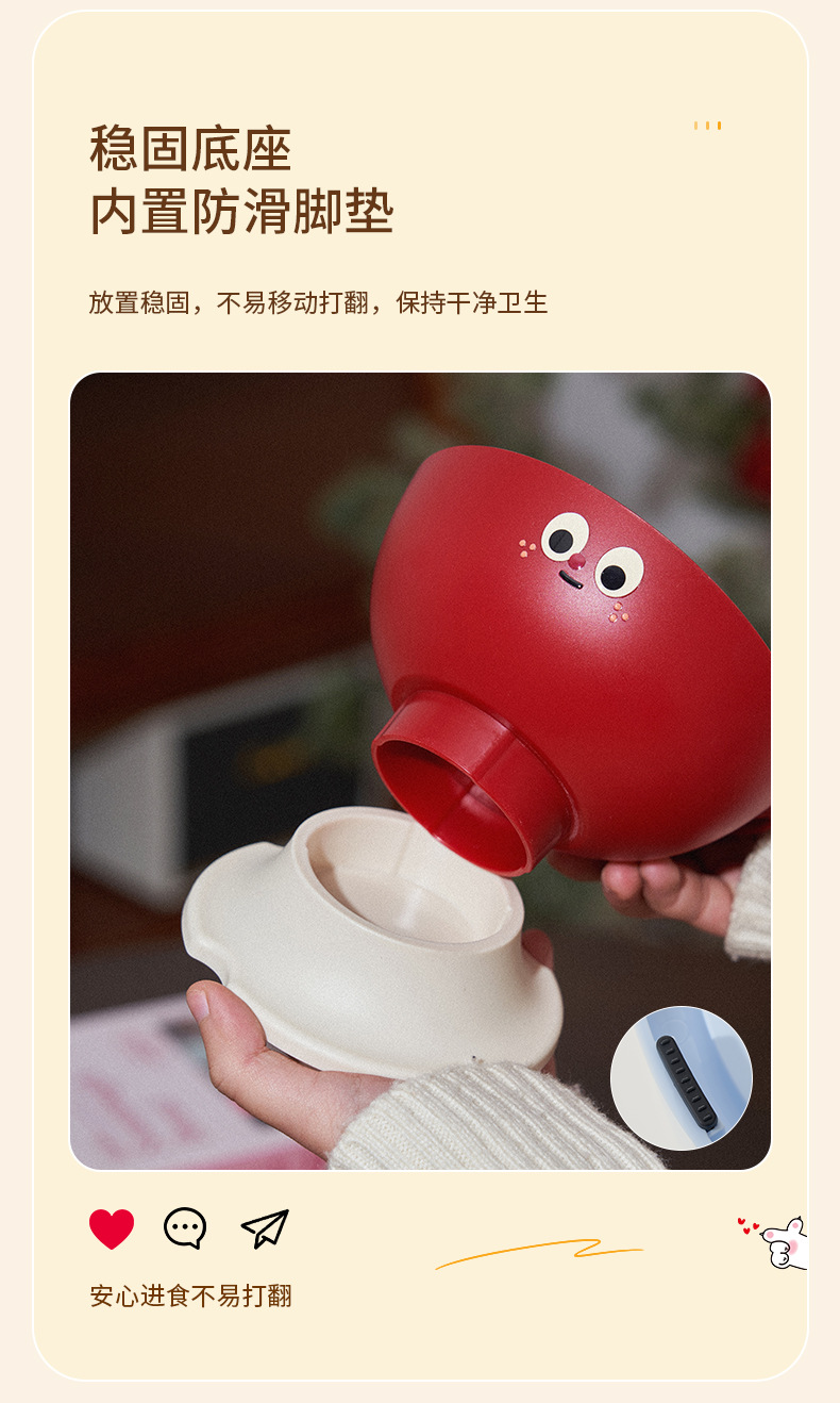 Rongka Pet Cross-border Cat Bowl and Dog Bowl, high appearance level pet bowl, anti-slip and anti-knock cat food bowl, dog bowl, stainless steel large capacity dog bowl pic 8