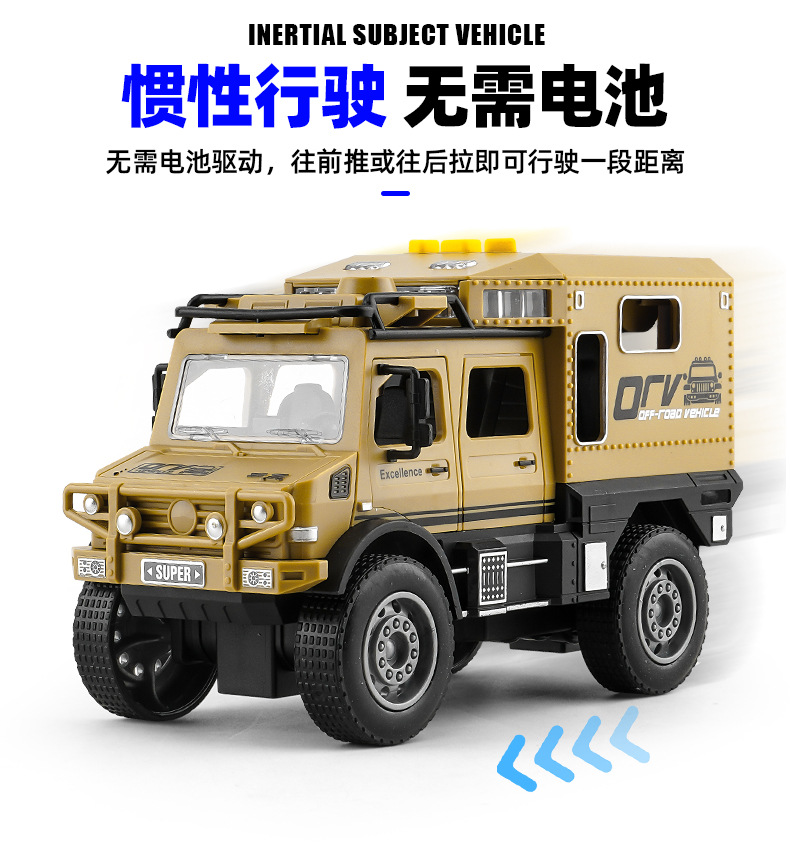 宝宝益智玩具车1-3岁男孩专用 惯性回力越野车模型 小汽车仿真代发儿童玩具6款随机发货详情8