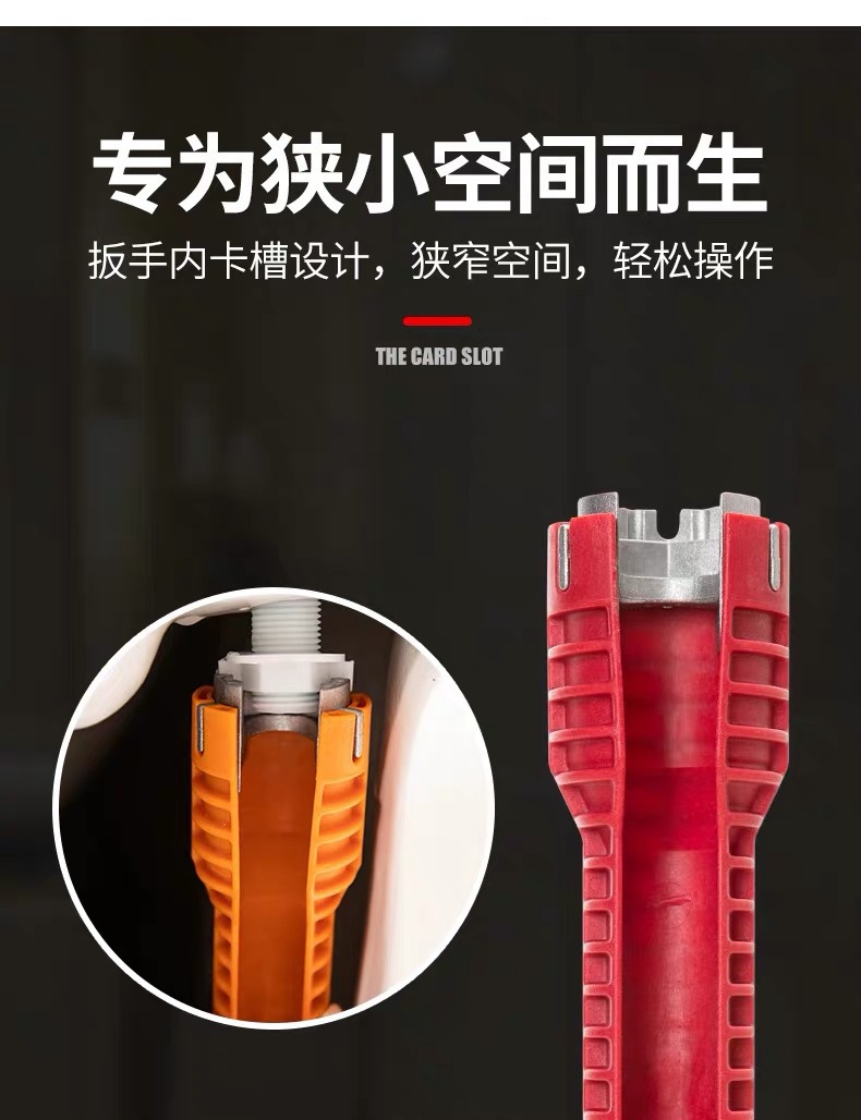 Sink, bathroom wrench, plumbing installation tools, household water pipes, faucets, sink, Angle valve, sink repair and disassembly pic 4