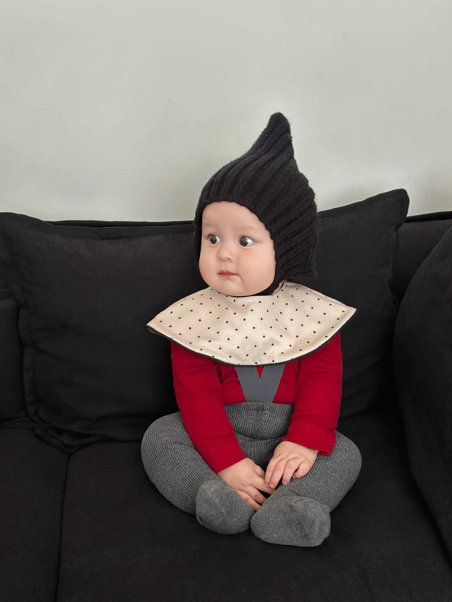 口水巾婴儿a类棉口水巾宝宝围嘴新生儿口水围兜夏款详情7