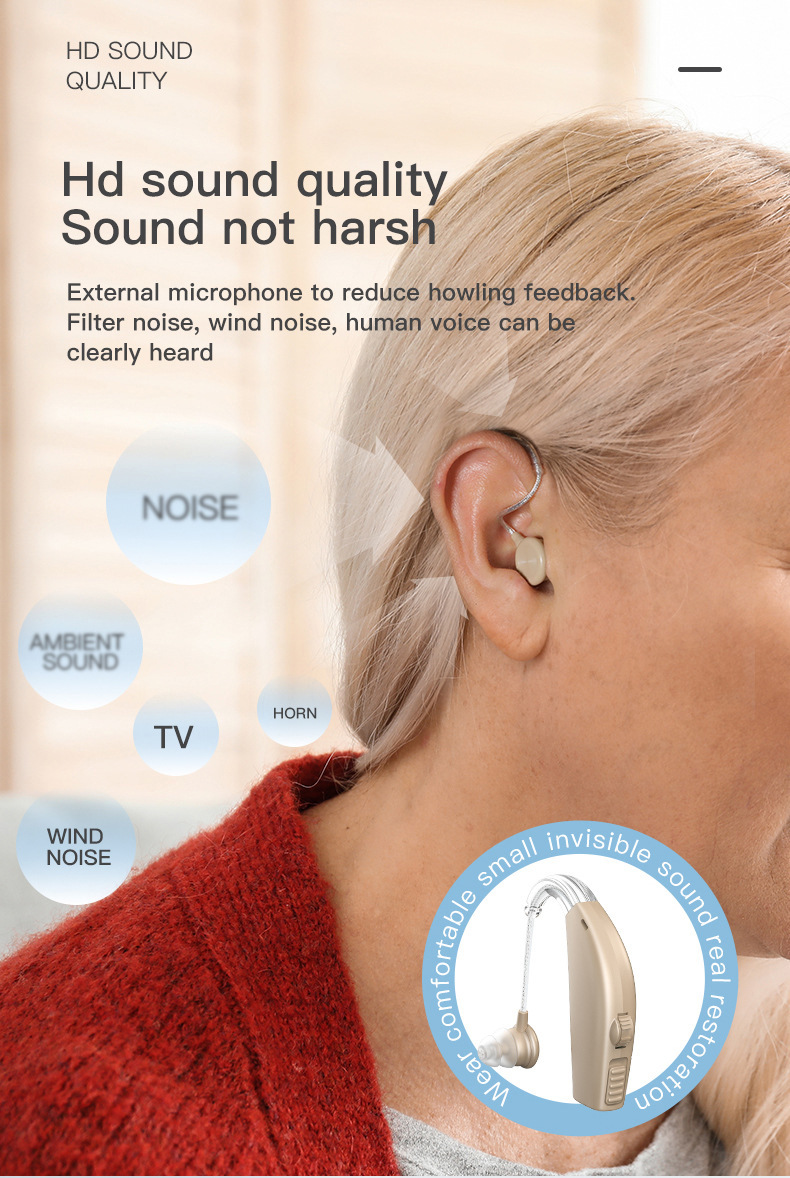 Wholesale of cross-border elderly hearing aids, sound amplifiers and portable power banks pic 4