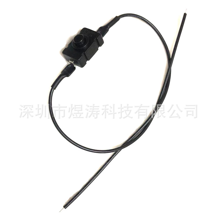 KAN-28 Wired push-button switch 1812 28A 1.5A250V Self-locking surface mount flashlight switch pic 4