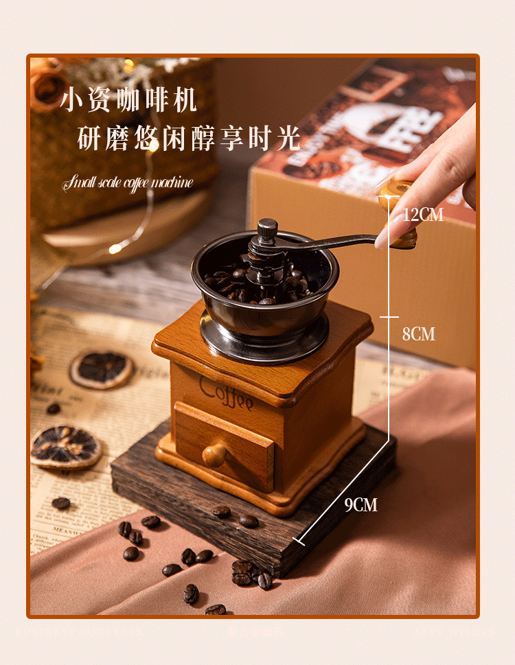 Year-end party gift, coffee machine gift box, high-end business souvenir, creative birthday gift for girlfriend and best friend, practical and ins style pic 5