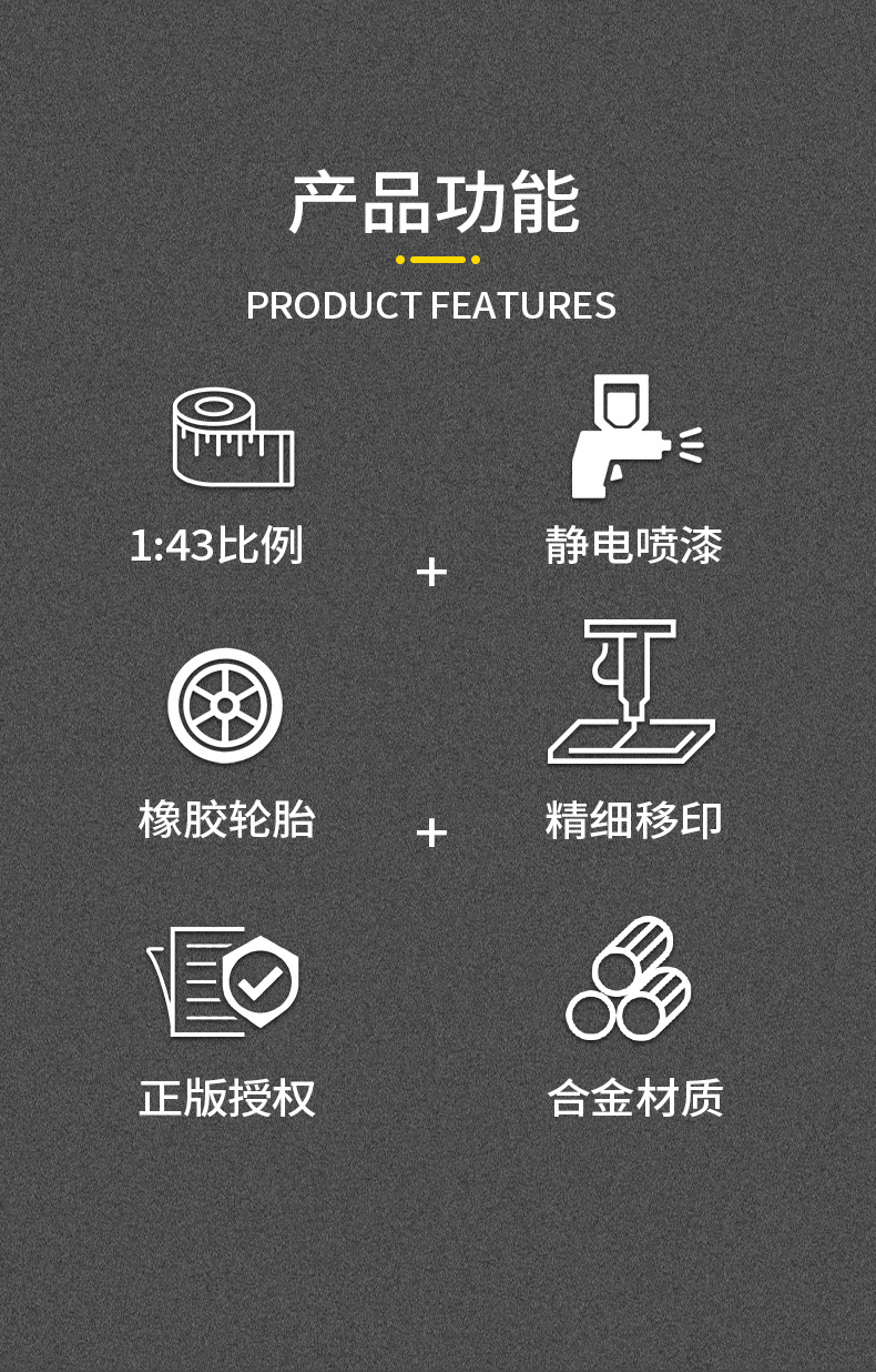Bburago比美高1:43F1赛车2024摩纳哥MCL38迈凯伦仿真合金汽车模详情2