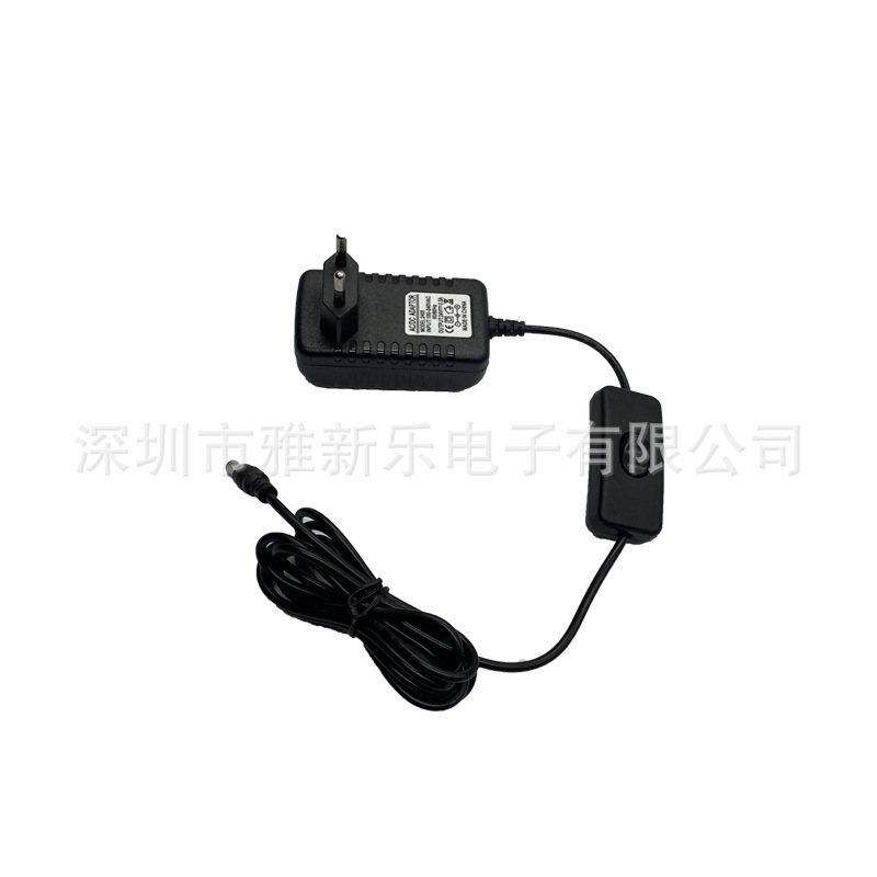 Supply 24V0.5A1A monitoring LED nail art light strip adapter, US and European standard online with 303 switching power supply pic 12