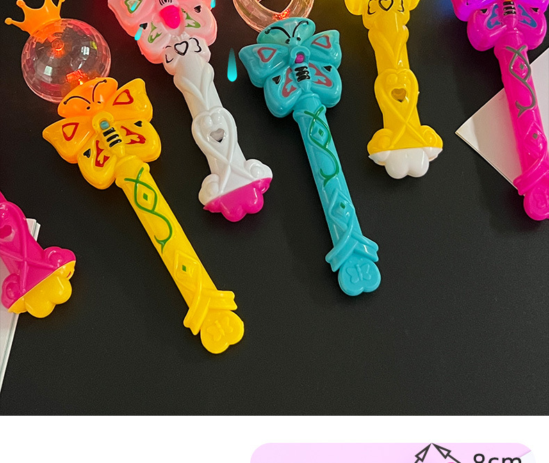 Small glowing swan, projection magic wand, little swan, flashing wand, magic wand, street stall selling hot toys wholesale pic 2