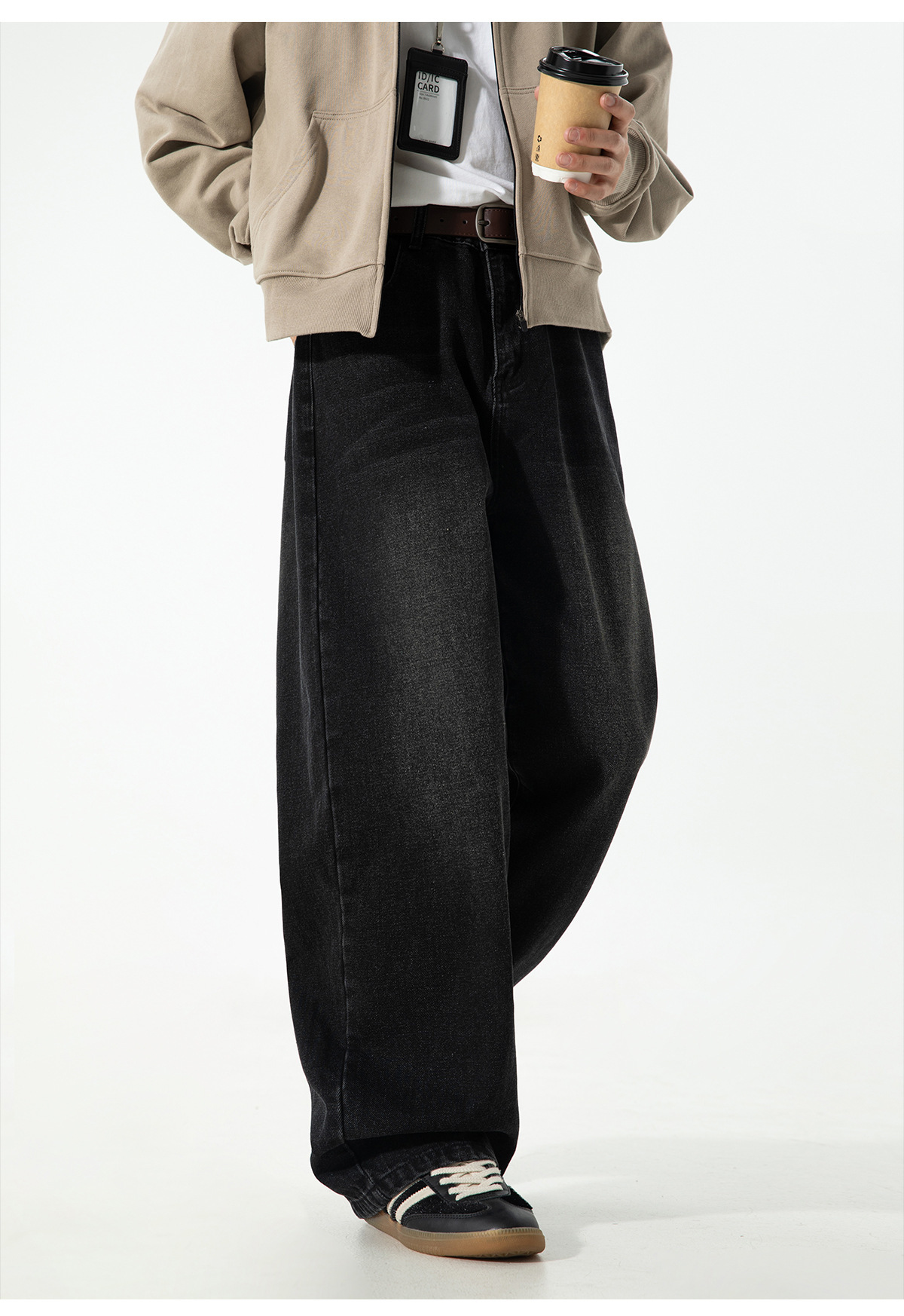 美式复古做旧水洗廓形牛仔裤男秋季新款潮牌直筒裤质感宽松长裤子详情21