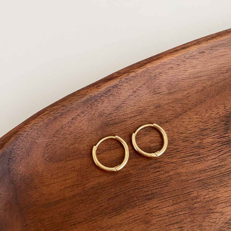 经典日常素圈金属耳圈女韩国简约个性百搭气质时尚耳钉耳环耳饰详情17