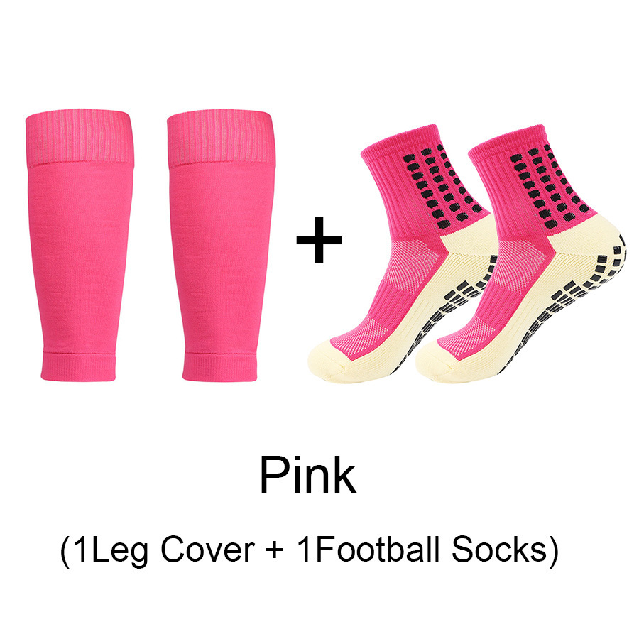 T跨境热销运动袜护腿袜套装足球袜点胶防滑瑜伽袜运动吸汗透气袜详情11