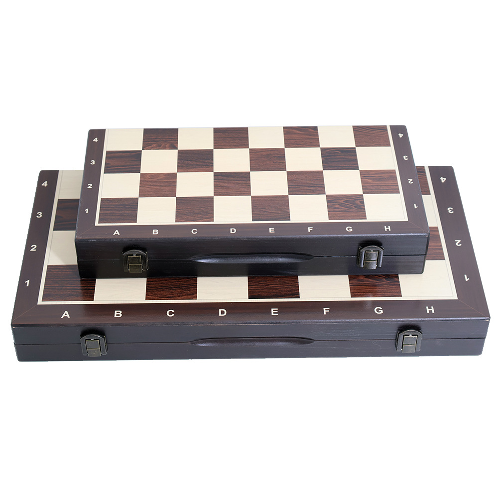 Two-in-one magnetic chess portable tabletop game toy cards in multiple sizes, direct sales and wholesale from cross-border manufacturers pic 1