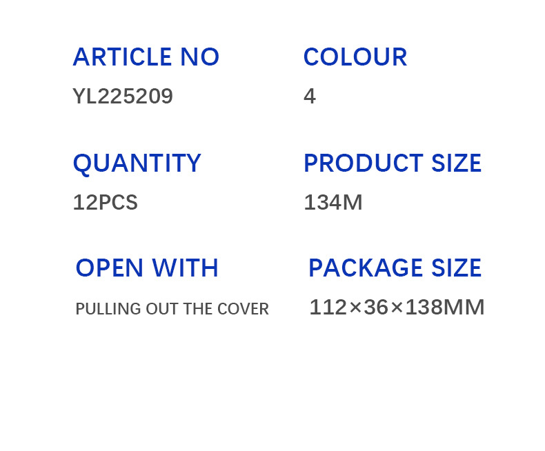 Yalong Cross-border Student Wholesale large-capacity marker pens, school office supplies, 4-color whiteboard pens pic 8