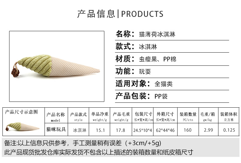 跨境新款可爱猫玩具毛绒玩具合集宠物自嗨薄荷毛绒猫玩具宠物用品详情10
