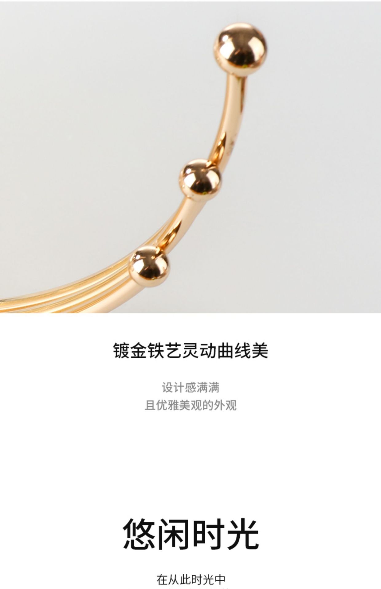 欧式轻奢玻璃果盘北欧家用客厅茶几创意轻奢零食糖果干果盘装饰品详情6
