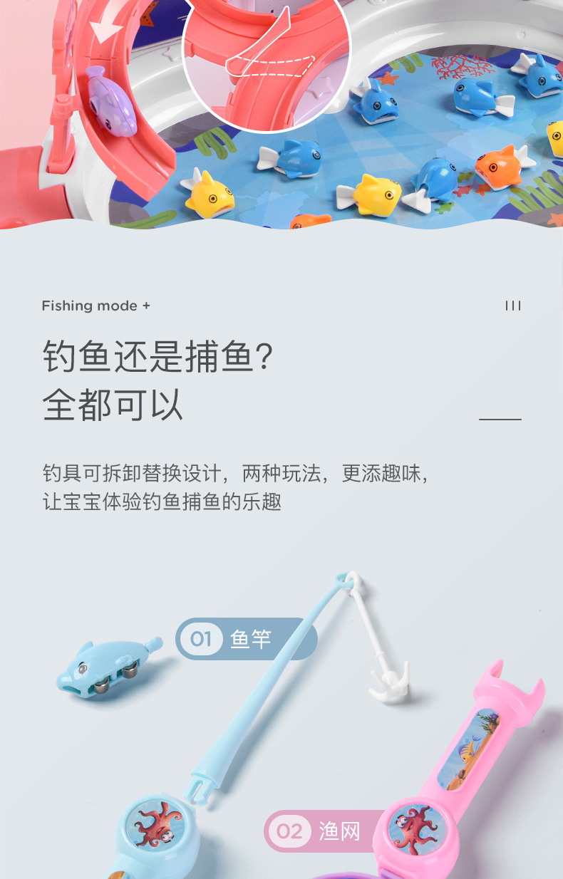 【一个也是批发价】爆款网红多功能益智钓鱼儿童玩具摆摊商品玩具详情12
