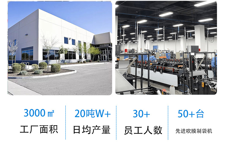 高压平口袋透明食品防尘防潮包装袋加厚塑料高压pe平口袋大号批发详情4