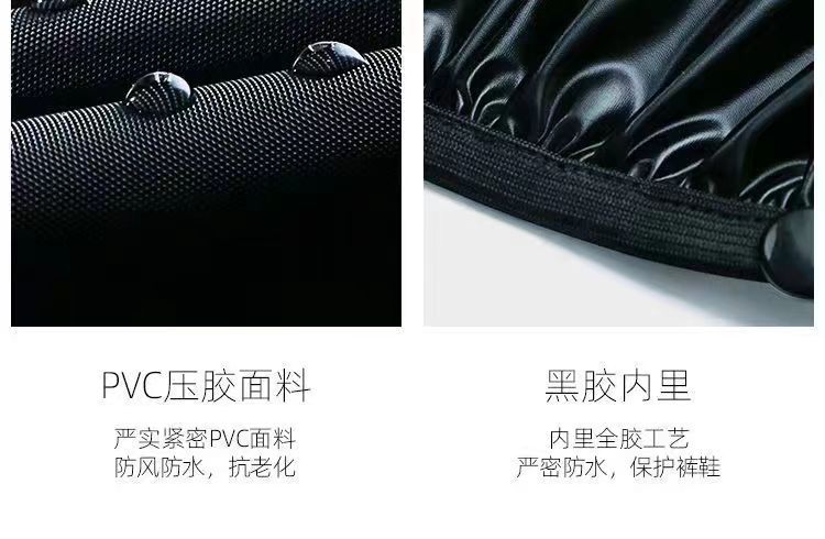 高筒防雨鞋套防滑加厚耐磨雨鞋套户外便携雨天鞋套成人防水雨鞋套详情14