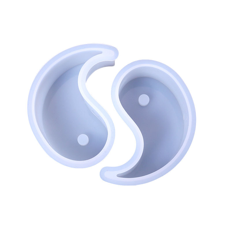 Silicone diy resin mold for Tai Chi candles, silicone mold for scented candles, gift resin pic 13