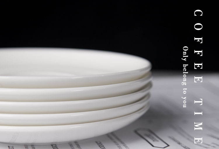 正焕简约骨瓷咖啡杯纯白欧式杯碟意式拿铁拉花陶瓷小奢华茶杯雀巢详情15