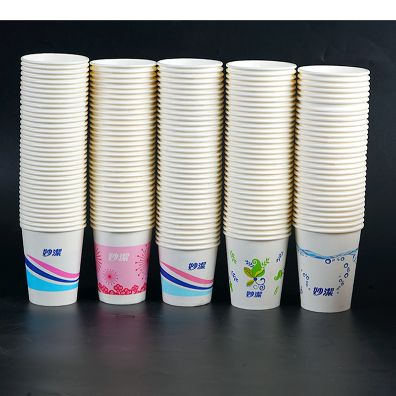 4ah paper cups, disposable cups, whole box batch thickened 1000 water cups, cost-effective home wedding paper cups, large size pic 15