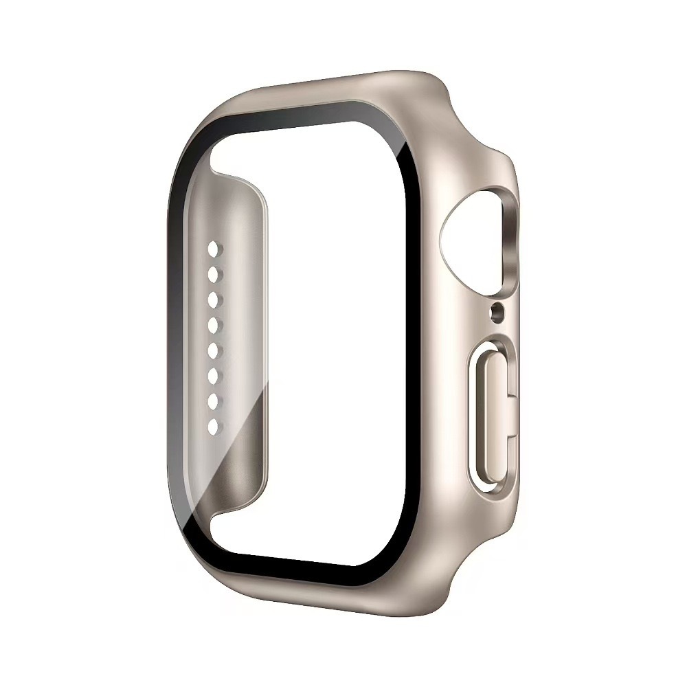 苹果手表保护壳适用iwatch s10手表壳防摔PC喷油钢化膜s9壳膜一体详情26