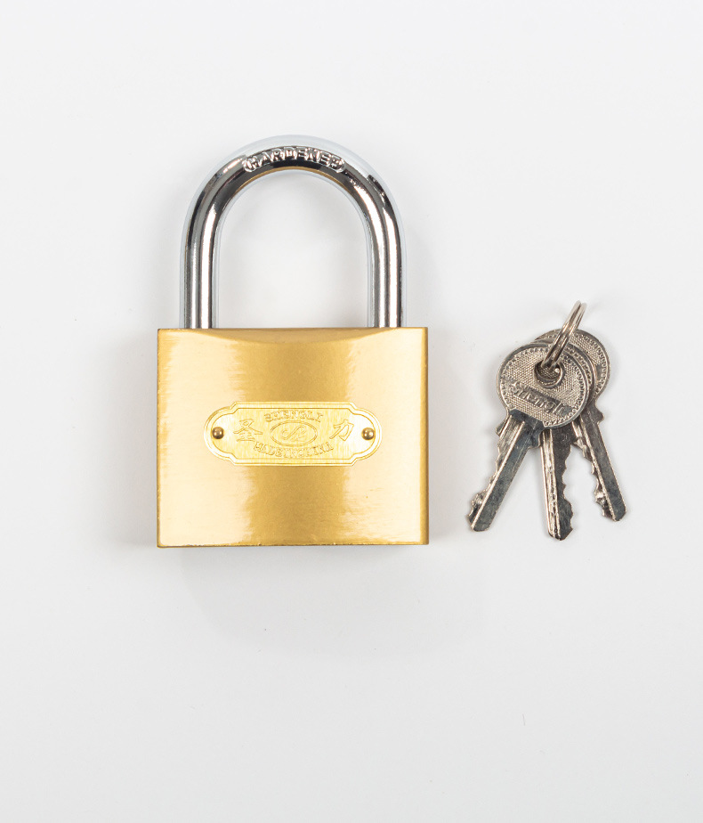 Shengli Factory wholesals copper-like padlock cores, which can be customized for export. Door locks, cabinet locks and anti-theft locks can be made through and open pic 7