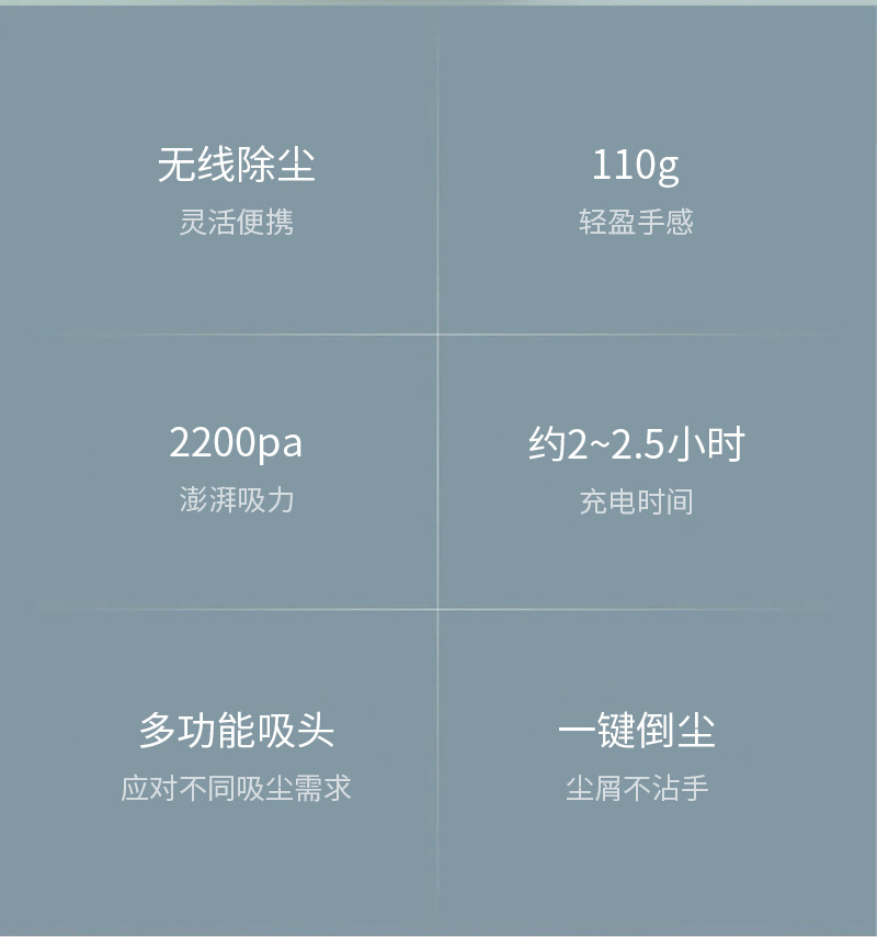 Desktop vacuum cleaners, mini portable cleaning machines, office, home, car wireless high-power manufacturers wholesale pic 2