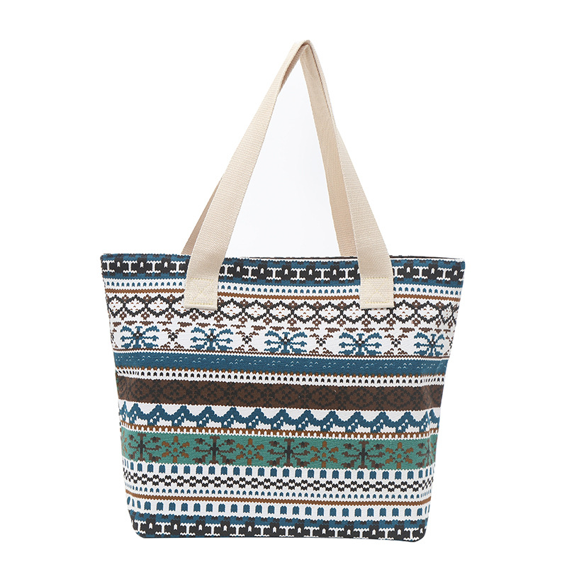 上班族专享 手提式单肩托特包 多功能购物手拎包 折叠式学生帆布包 现货批发 家用购物袋 篮子款详情14