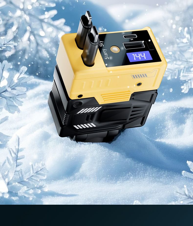 Cross-border Starry Sky Top car mobile phone charger 120W Super fast charging four-in-one car cigarette lighter interface charging pic 11