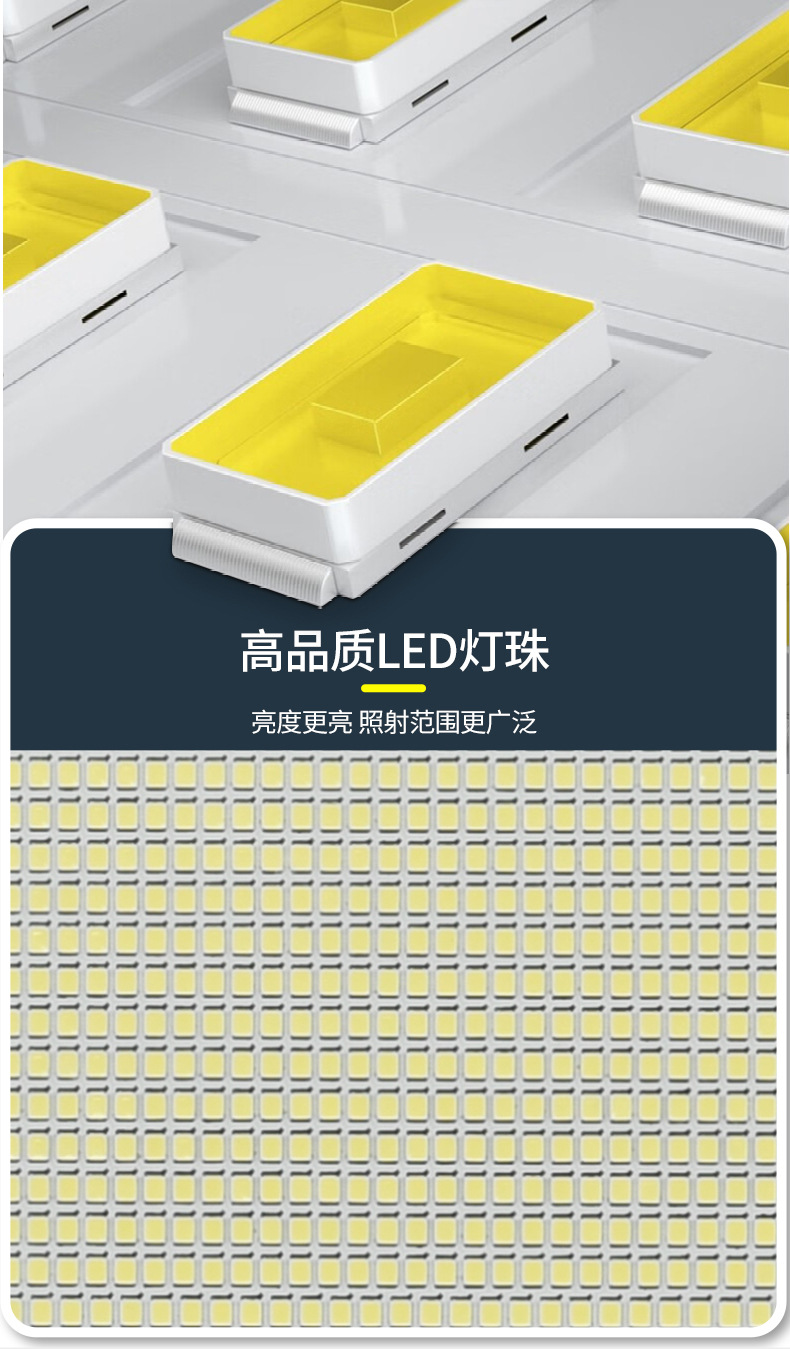 厂家批发led投光灯户外防水庭院灯车间厂房仓库led照明灯超亮路灯详情7